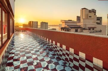 Rooftop pool at ARB26, downtown Rio