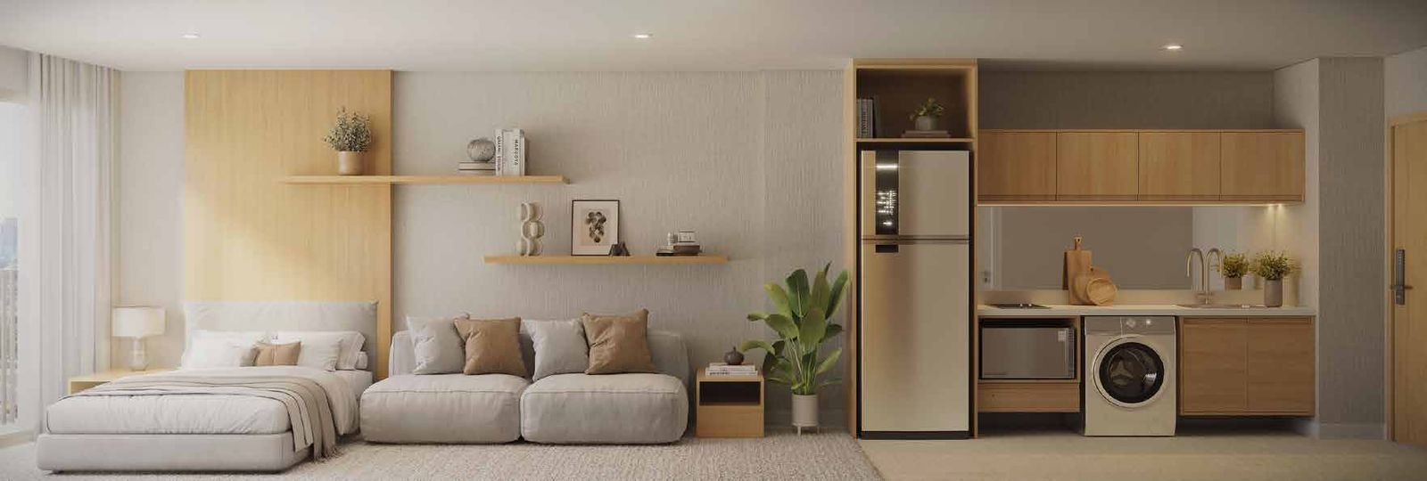 Furnished apartment 403 at Be.in.Rio Tonelero