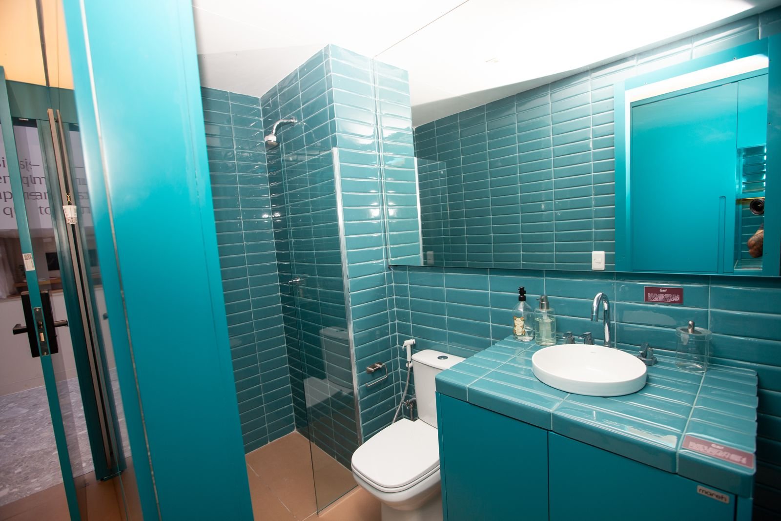 Bathroom of the Gaví model studio