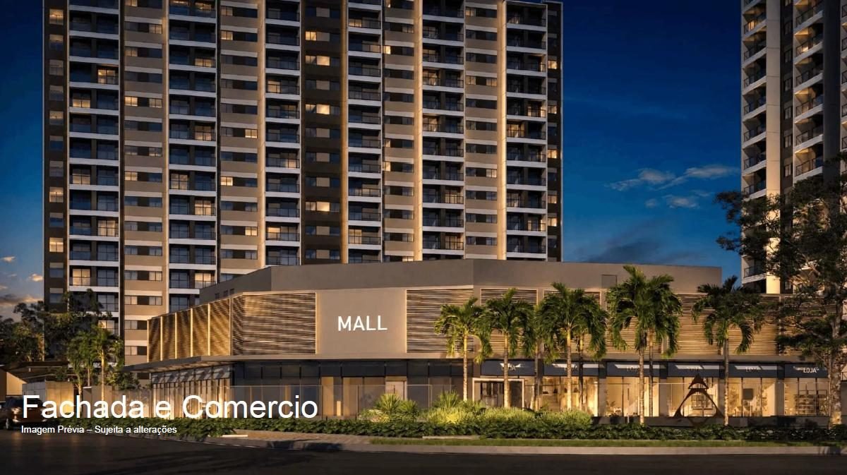 Ilha Stay Home Resort towers with the mall on the ground floor