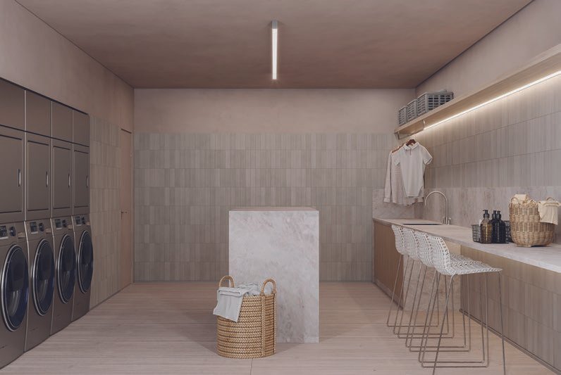 Self Laundry, lavanderia do IPA Studios Design