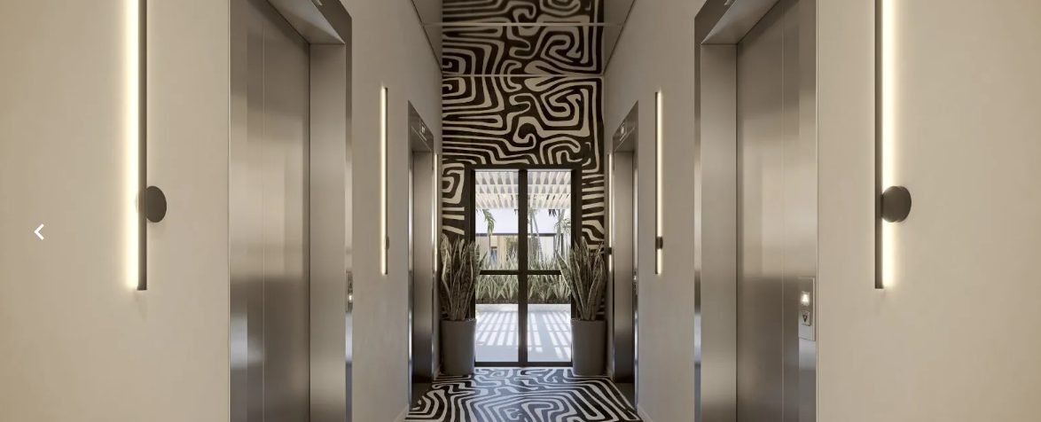 Hall de elevadores do Living Full Imagine