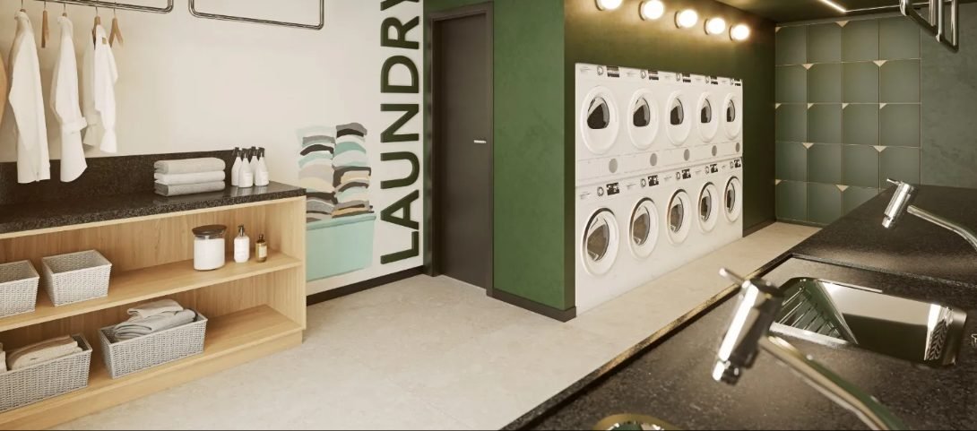 Lavanderia do Living Full Imagine