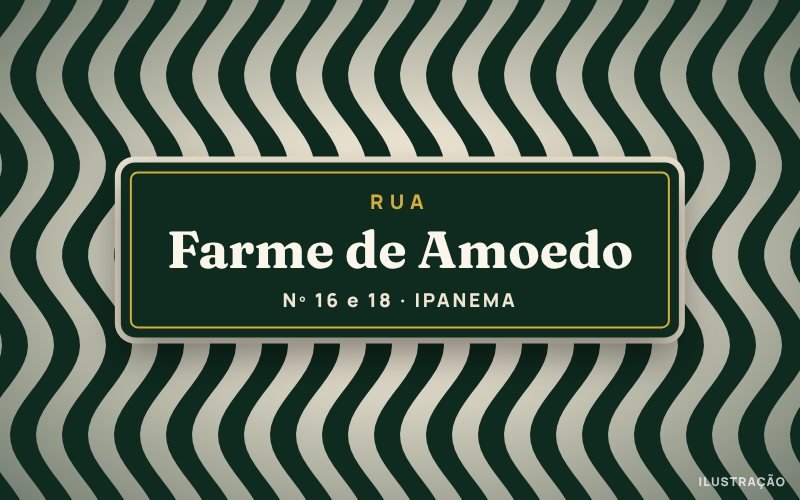 Ilustración de la Rua Farme de Amoedo, Ipanema
