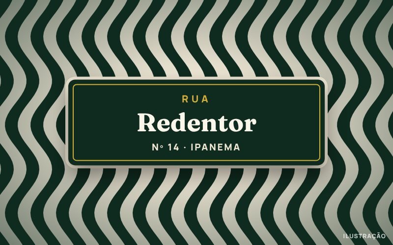 Ilustración de la Rua Redentor, Ipanema