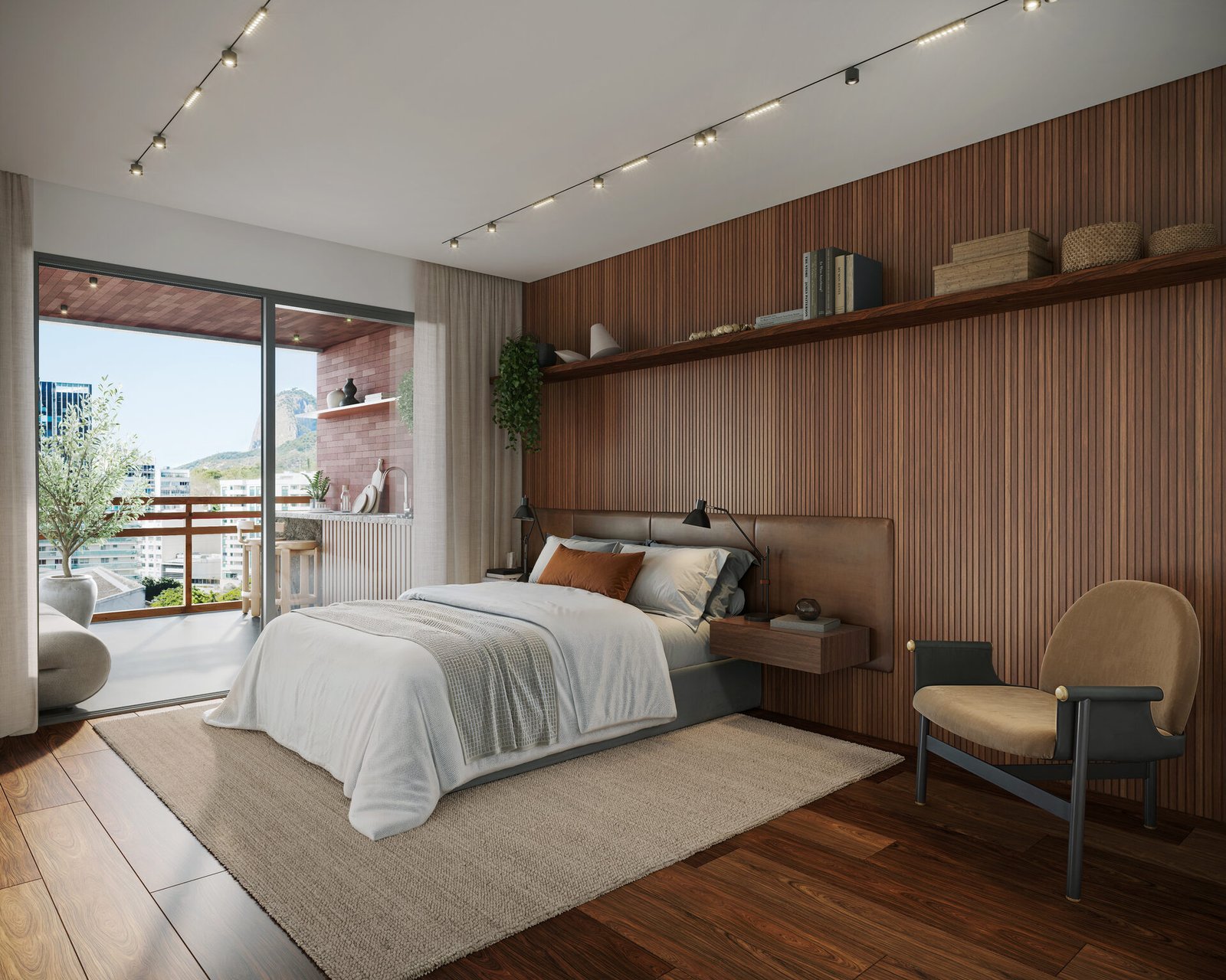 Quarto da unidade Double do MO.dO Voluntários