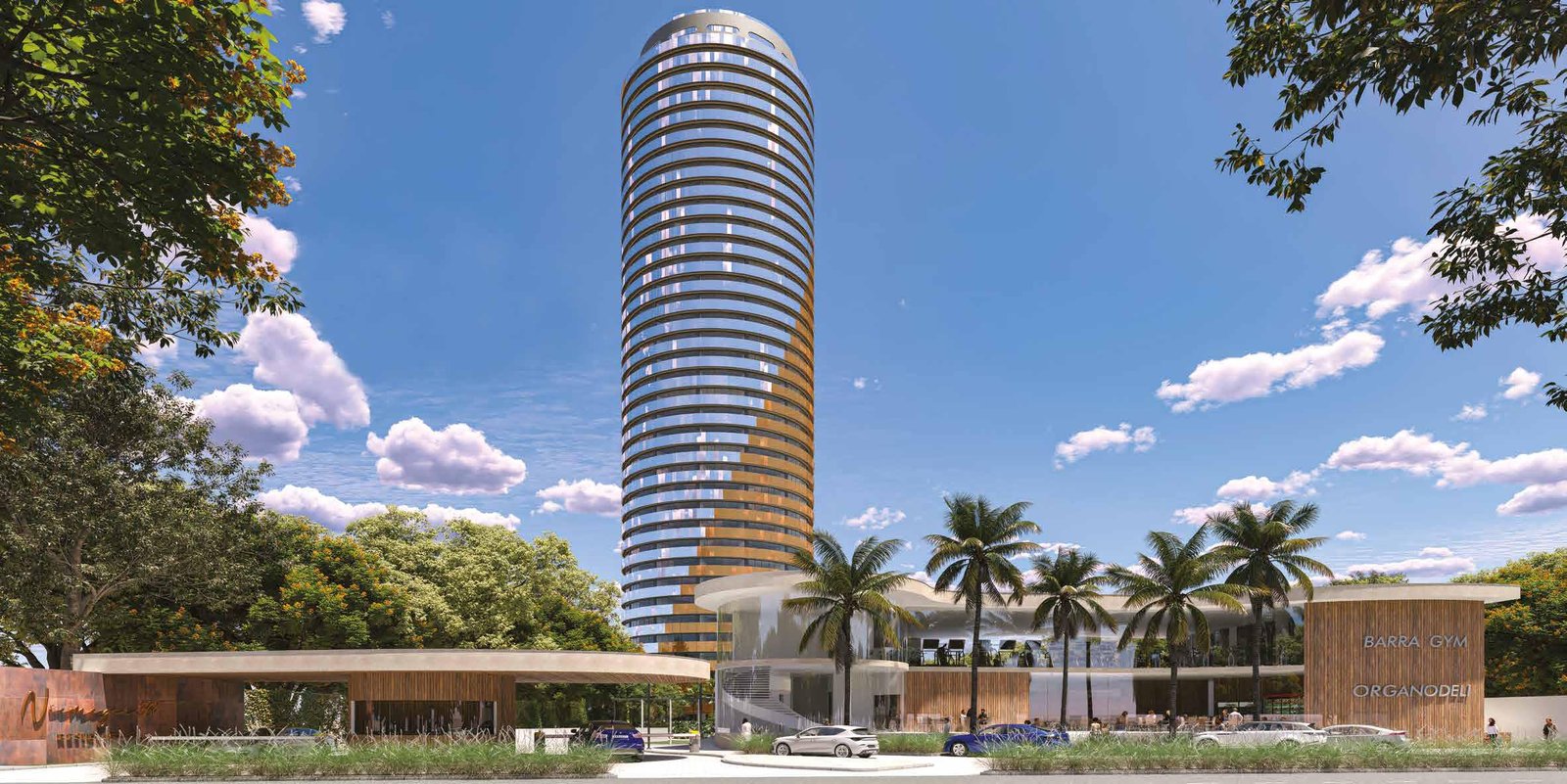 Torre do Niemeyer 360 Residences na Barra da Tijuca
